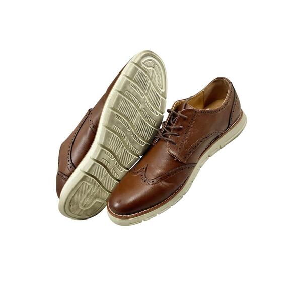 Nautica Wing deck Pebbled Oxford  Shoes men Sz 12 Relaxed Work Attire versatile - Picture 8 of 15